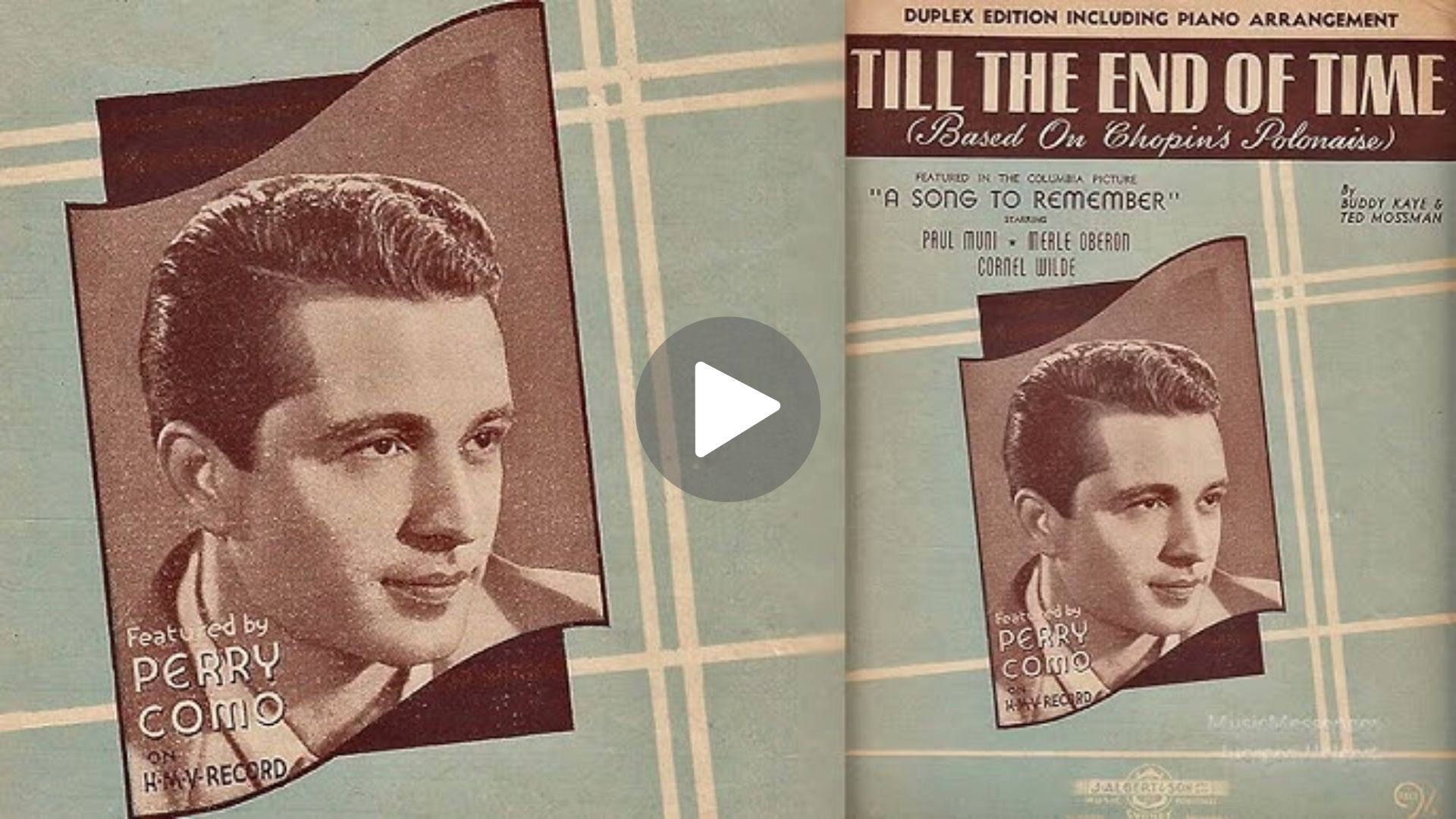 Perry Como – Till the End of Time