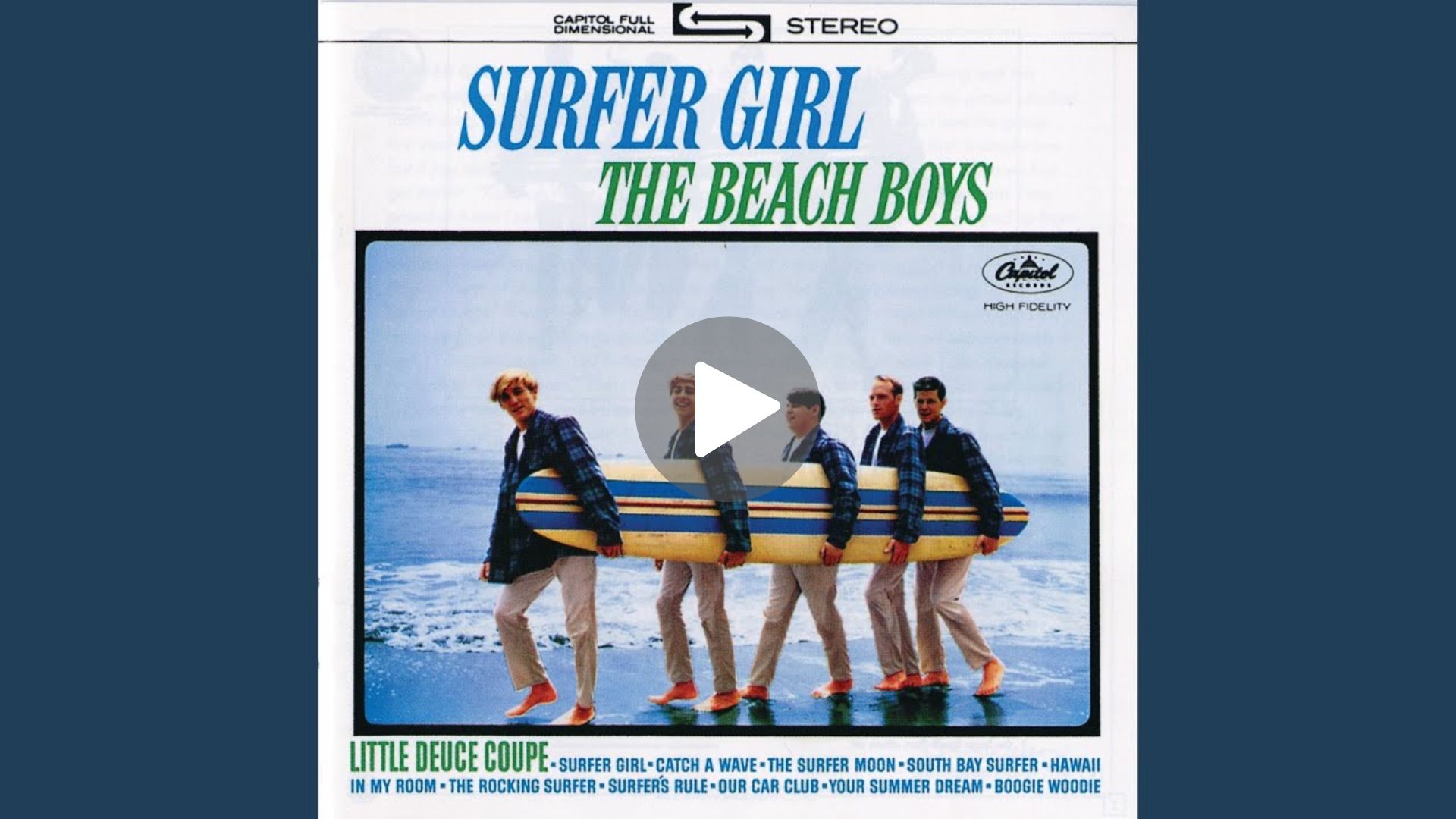 The Beach Boys – Little Surfer Girl