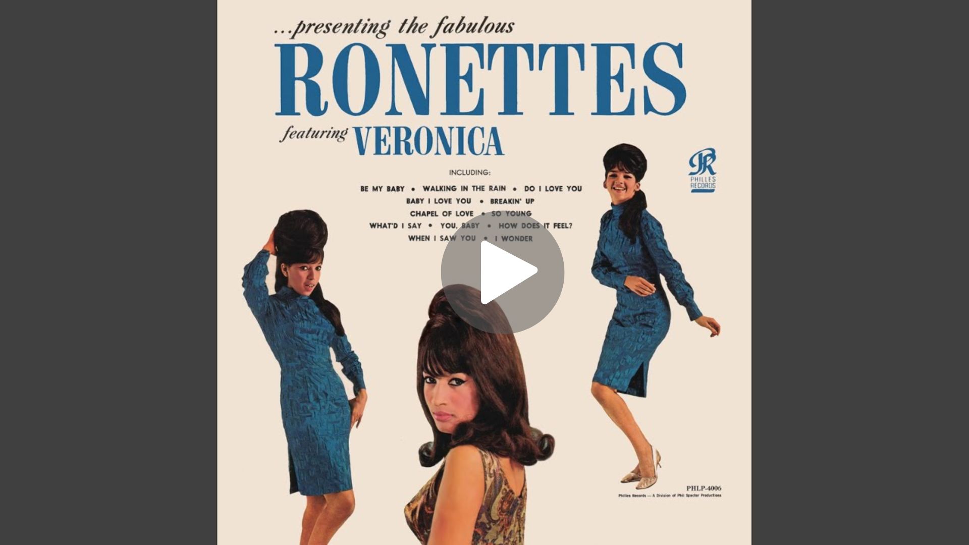 The Ronettes – Walking in the Rain
