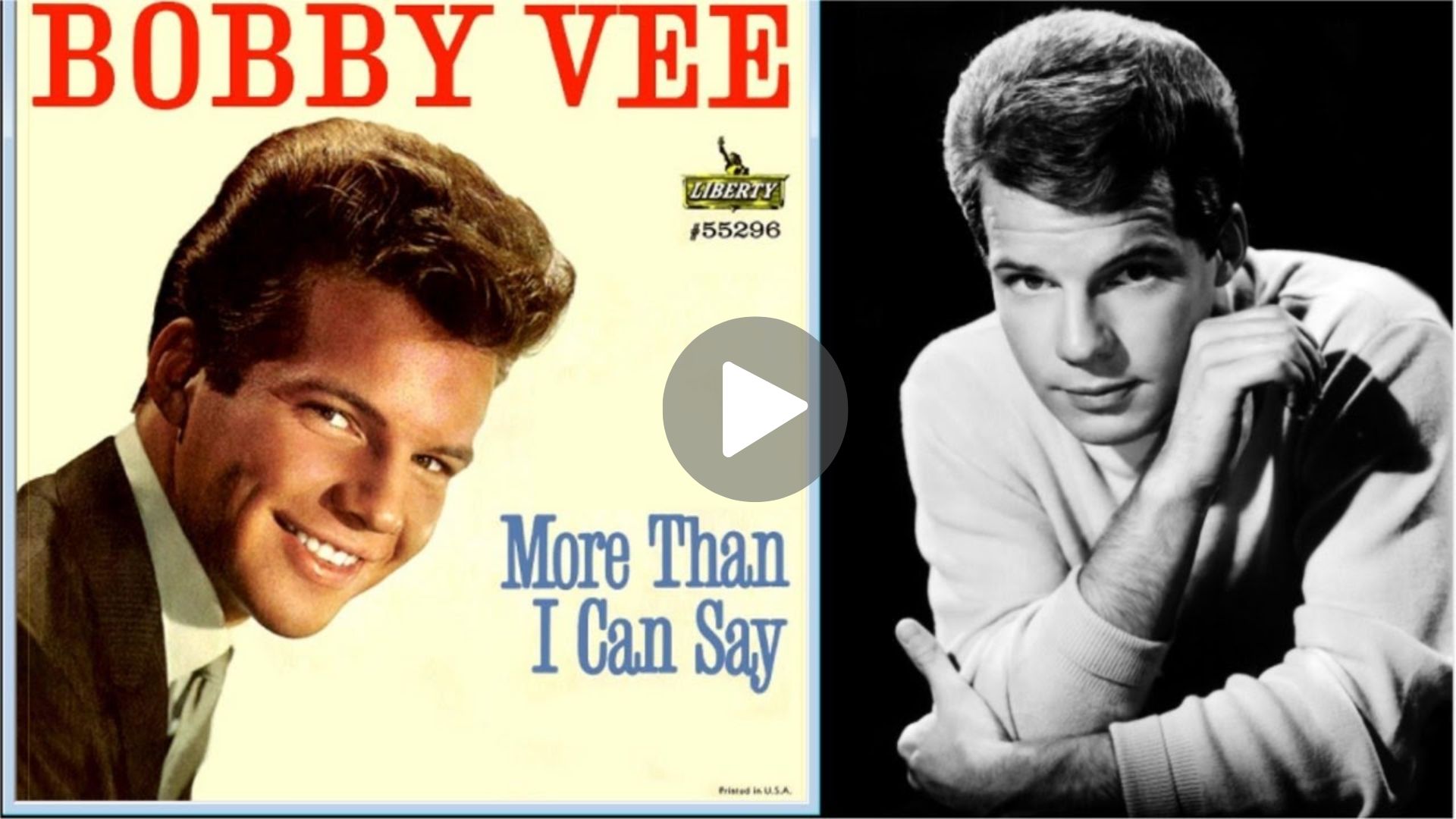 Bobby Vee – More Than I Can Say