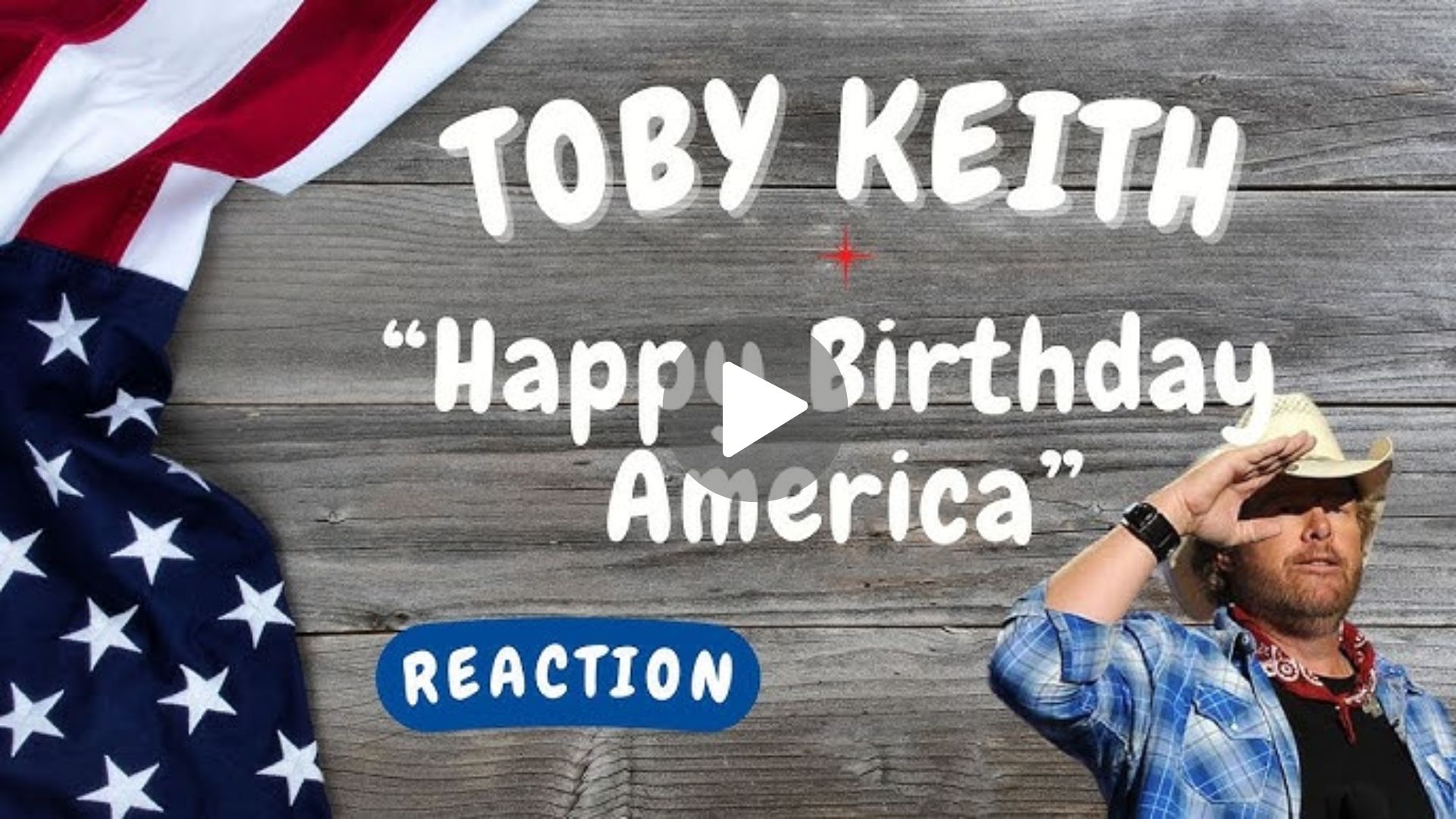 Toby Keith – Happy Birthday America